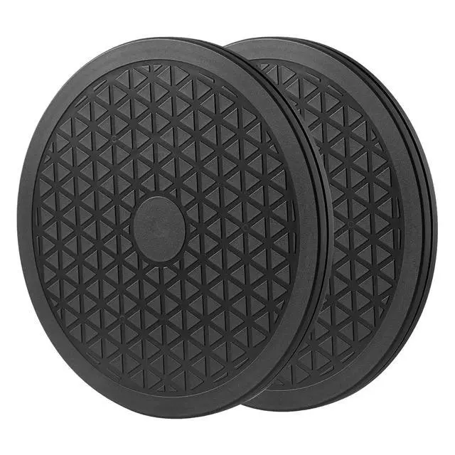 Alt view image 4 of 4 - 10 Inch Lazy Susan Turntable Organizer, Eichzer Premium Heavy Duty Black Rotating Swivel Stand with Steel Ball Bearings for Model/Rotating Plants/Crafts Stand/TV/Monitor/Laptop (360 Rotation)