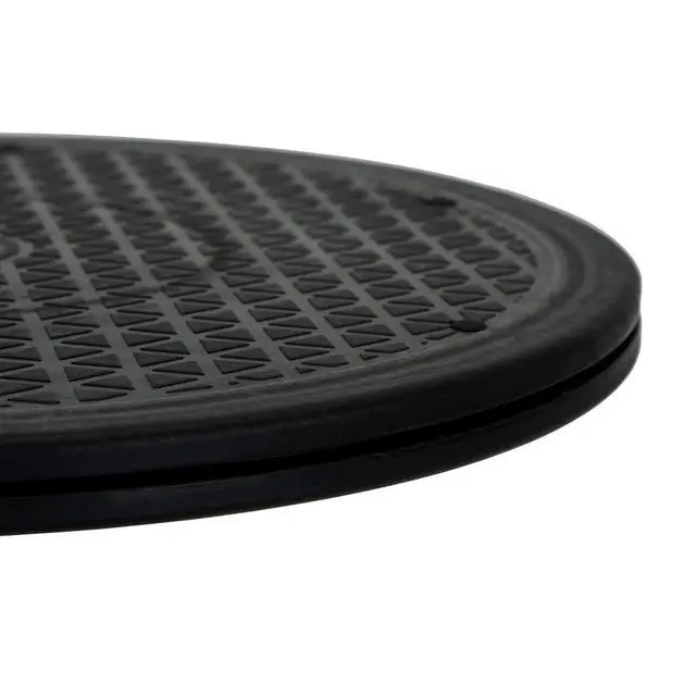Alt view image 3 of 7 - 2 Pack 12 inch Heavy Duty Rotating Swivel Stand with Steel Ball Bearings - Lazy Susan Turntable for Flat Panel Monitors, TV's, Potted Plants, Stereo Speakers