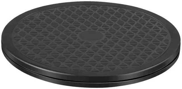 Main image of Lazy Susan 12 inch with Steel Ball Bearings Large Lazy Susan Turntable Rotating Swivel Stand for Flat Panel Monitors, TV's, Potted Plants, Stereo Speakers, Black