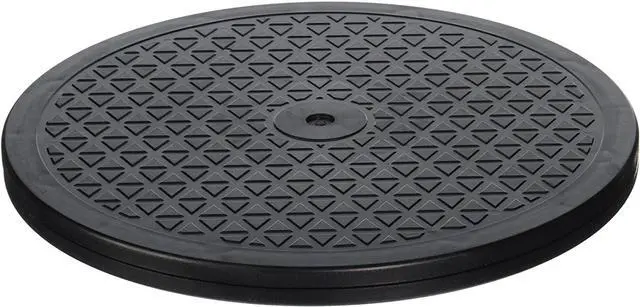Main image of 12-inch Heavy-Duty Swivel Base, Lazy Susan Turntable and Computer Monitor Stand, Durable ABS Material, 360 Degree Rotation, 150 lbs Capacity