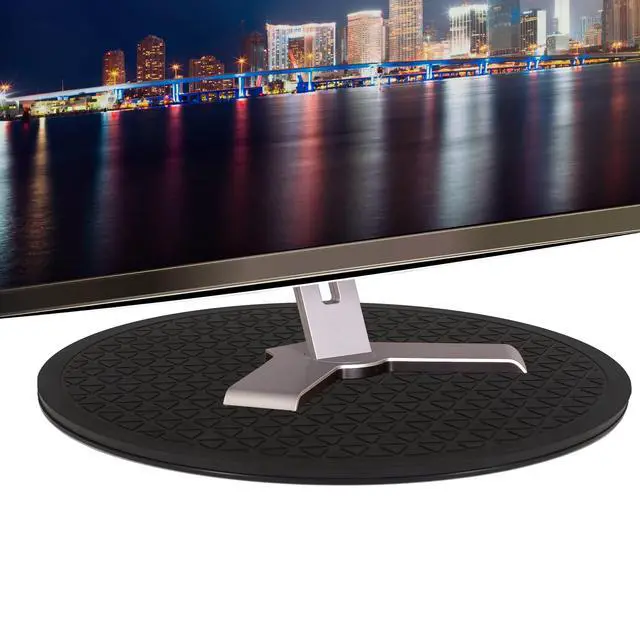 Alt view image 4 of 7 - 12-inch Heavy-Duty Swivel Base, Lazy Susan Turntable and Computer Monitor Stand, Durable ABS Material, 360 Degree Rotation, 150 lbs Capacity