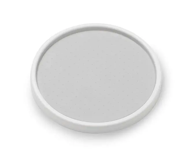 Alt view image 2 of 4 - Basic Turntable, Single Level, White