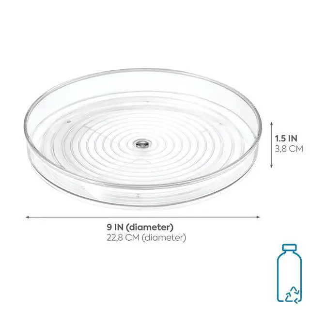 Alt view image 2 of 6 - 9-Inch Lazy Susan Organizer
