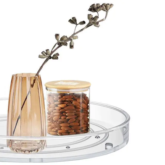 Alt view image 4 of 7 - 2 Pack Lazy Susan Organizer,10.6" Turntable Organizer for Pantry