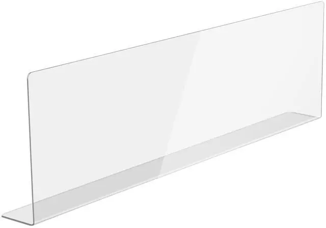 Main image of Acrylic Sink Splash Guard, Highly Transparent Fixed Splash Guard for Kitchen Island & Bathroom15.8"L x 1.6"W x 4.7"H
