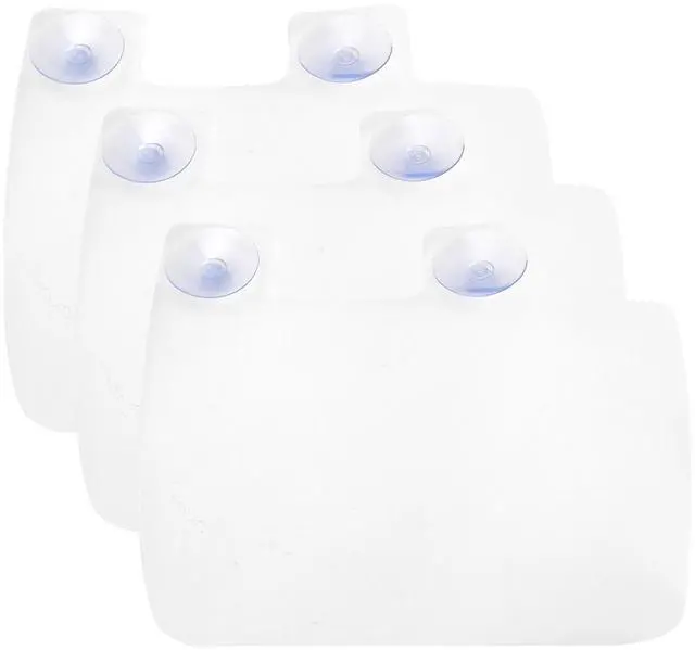 Main image of 3pack Resin Sink Splash Guard, With Non-Slip Suction Cups Water Splash Guard Screen Water Baffle for Kitchen and Bathroom(3pcs)
