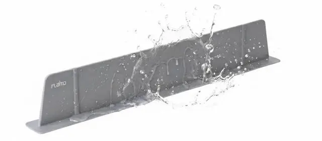Main image of 1 Pack Sink Splash Guard for Faucet, Kitchen Water Guard, Gray