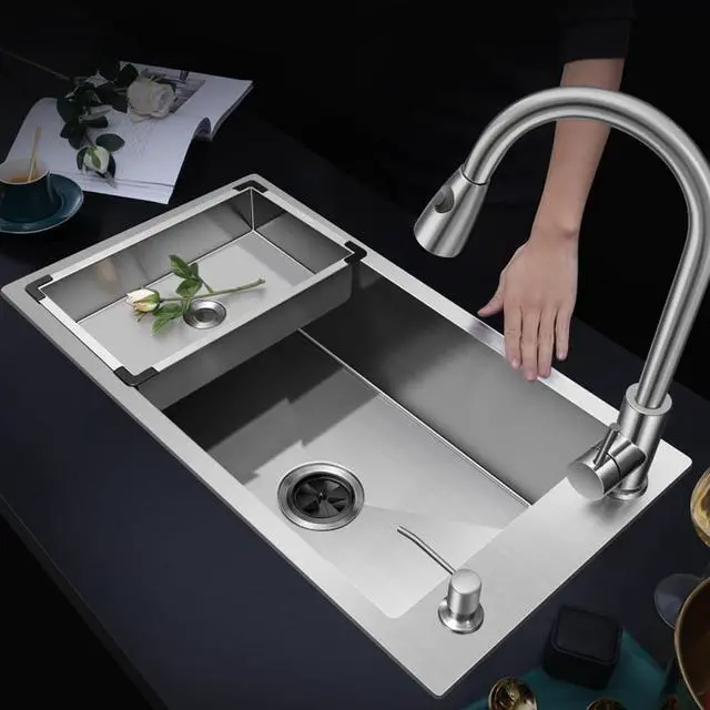 Alt view image 7 of 7 - Sink Baffle 3 3/8" QCB-AM Replacement for InSinkErator Evolution Series, Garbage Disposal Splash Guards Removable Quiet Collar Drain Plugs, Garbage Disposer Accessories