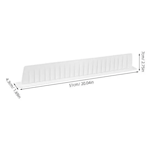 Alt view image 4 of 7 - Sink Splash Guard Silicone Kitchen Sink Splash Guard Baffle with Suction Cups 20.07 X 2.75 X 1.69 in Water Barrier for Countertop Area Bathroom