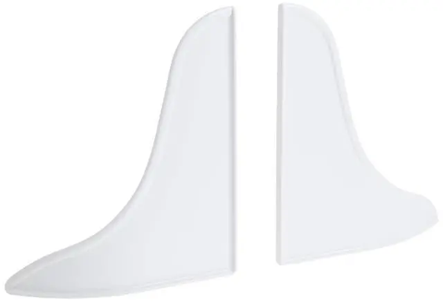 Alt view image 4 of 5 - M 6086 Bath Tub Splash Guard, 9 in. x 10-3/4 in., Plastic, White