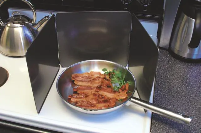 Alt view image 4 of 4 - 2063 Nonstick 3 Sided Splatter Guard , 10in/25.5cm x 9in/23cm