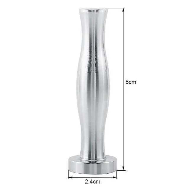 Alt view image 2 of 7 - Coffee Tamper, 2.4cm / 0.94inch Stainless Steel Solid Pressing Hammer Refillable Filling Tool for Capsules Machine Grind Diameter