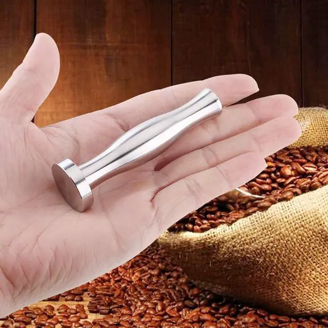 Alt view image 4 of 7 - Coffee Tamper, 2.4cm / 0.94inch Stainless Steel Solid Pressing Hammer Refillable Filling Tool for Capsules Machine Grind Diameter