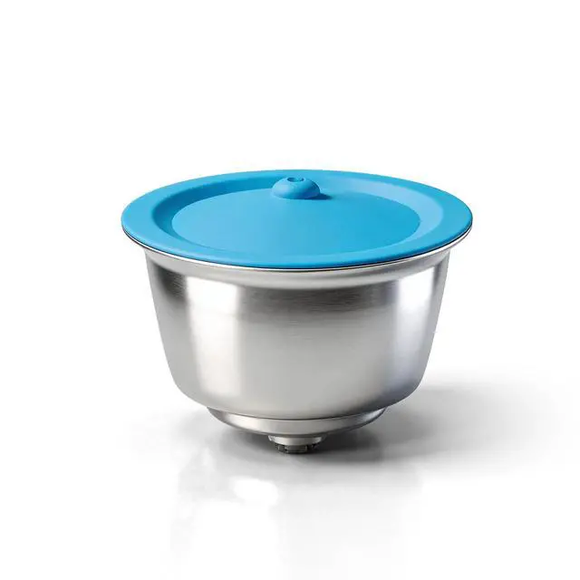 Alt view image 7 of 7 - Reusable Coffee Capsule for Dolce Gusto, Refillable Stainless Steel Coffee Capsule Filter Cup Food Grade Silicone Lids Compatible with Piccolo Xs, Genio S, Edg 305 Mini Me, Edg 606
