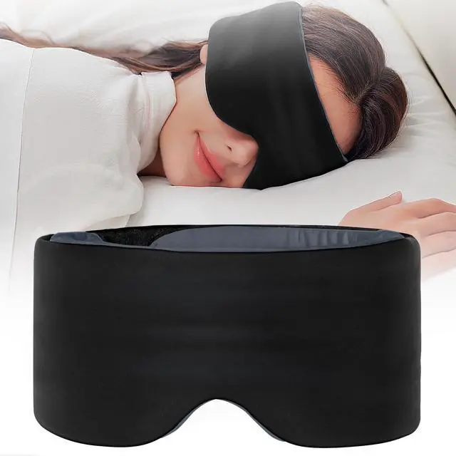 Main image of Sleep Mask Dual-Side Blackout Eye Masks for Sleeping Men&Women