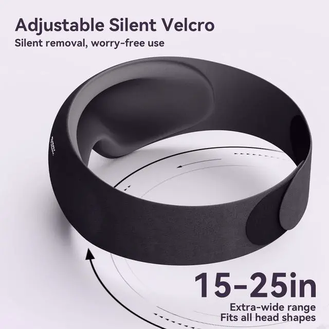 Alt view image 5 of 7 - Sleep Mask for Men Women - Eye Masks for Sleep, 100% Blackout Eye Covers for Sleeping, Eye Mask for Lash Extensions, 3D Zero Eye Pressure Travel Eye Mask Blindfold for Side Sleeper