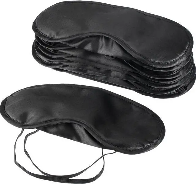 Main image of Blindfold Eye Mask Shade Cover for Sleeping with Nose Pad, 10 Pack
