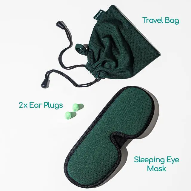 Alt view image 2 of 7 - Sleep Mask Cotton Eye Mask with 3D Memory Foam for Sleeping
