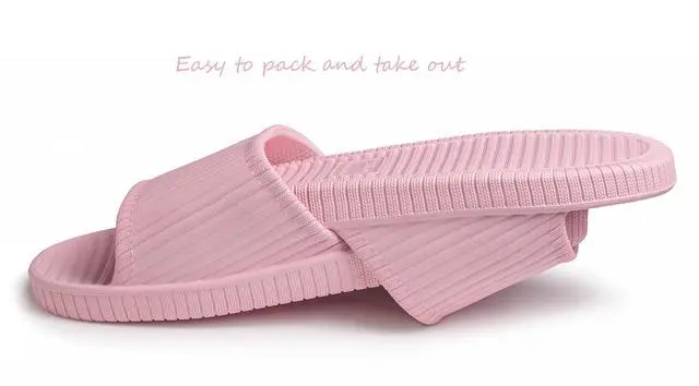 Alt view image 5 of 7 - Shower Shoes, Women & Mens Shower Slippers, Slides Sandals Pool Slides House Slippers Non-Slip Indoor Bathroom Shoes Beach Sandals