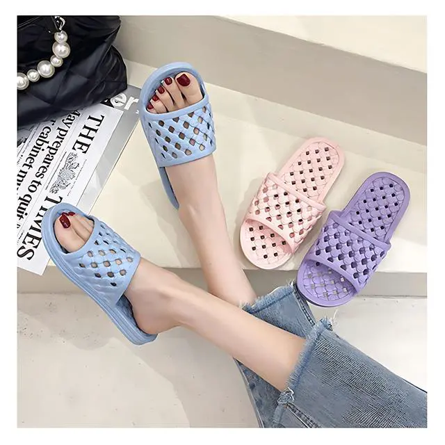 Alt view image 2 of 7 - Shower Shoes Quick Drying Slippers for Men Women