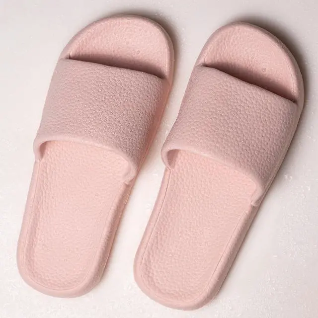 Alt view image 7 of 7 - Slippers for Women, Non-Slip Shower Shoes Quick-drying Material, Ultra-soft Lightweight Slide Sandals with Simple Style