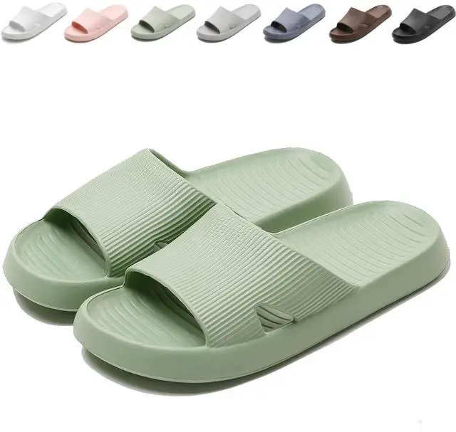 Main image of Shower Shoes for Women & Men, Non-Slip Quick-Dry EVA Slippers Slides