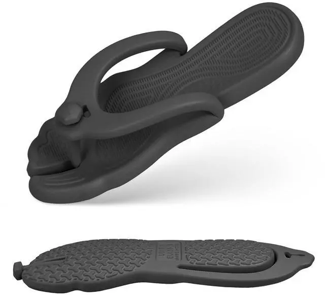 Main image of Flip Flops for Women Men Foldable Travel Slippers Lightweight Shower Shoes Non-Slip Quick-Dry Bathroom Camp Beach Sandals