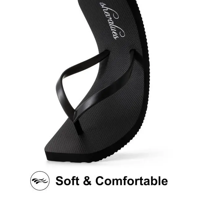 Alt view image 7 of 7 - Slim Square Toe Flip Flops for Women with Comfortable Yoga Mat