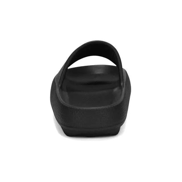 Alt view image 5 of 7 - Slides for Women and Men Sandals Pillow Slippers Shower Shoes Cushioned Cloud Slides,Black,9 Women/7 Men