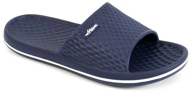 Main image of Men's Shower Slides, Lightweight EVA Slippers, Navy/MB, 11