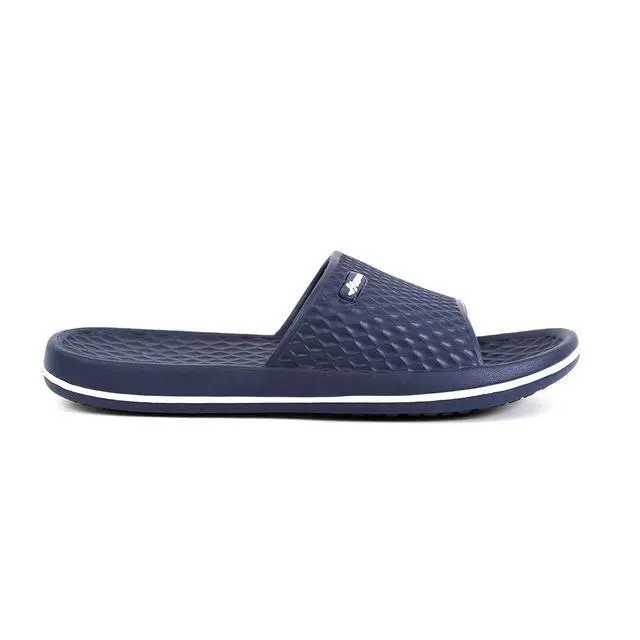 Alt view image 3 of 7 - Men's Shower Slides, Lightweight EVA Slippers, Navy/MB, 11