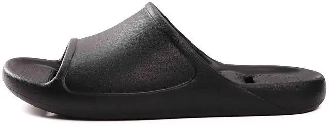Alt view image 3 of 6 - Arch Support Shower Shoes for Women and Men Quick Drying with Drain Holes Slide Sandals Soft Cushioned Anti-Slip Pool Slides Comfort Bathroom Shower Slides