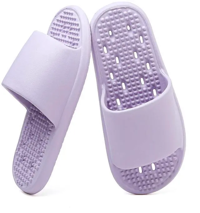 Main image of Shower Slide for Women with Holes | Bathroom Slippers Men Non Slip College Bathroom Shower Sandals | Comfy for Swimming, Pool, Beach, Bathroom, Indoor and Outdoor