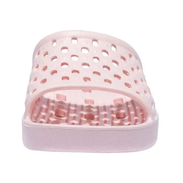 Alt view image 2 of 6 - Shower Shoes Women Quick Drying Non Slip College Dorm House Shower Sandals with Holes Pink Size 8