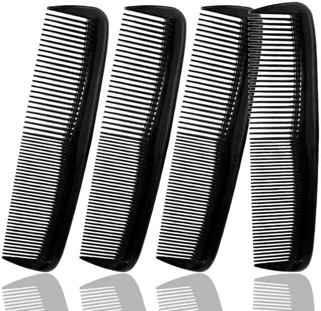 Main image of Hair Care 4-Pack Comb - Not Breakable - mens comb/fine tooth comb/peines para cabello