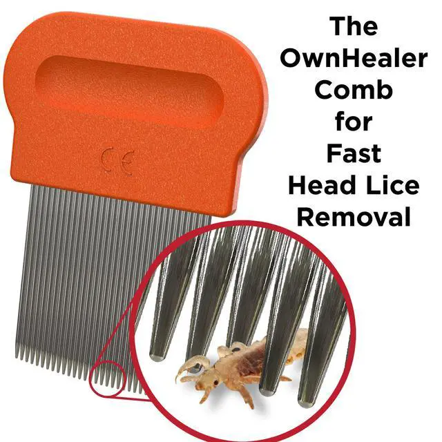 Alt view image 3 of 6 - Professional Lice Comb Kit - for Lice, Nits, and Dandruff Removal. Quick Results for Head Lice Treatment - Suitable for All Hair Types. Peine para piojos y liendres.