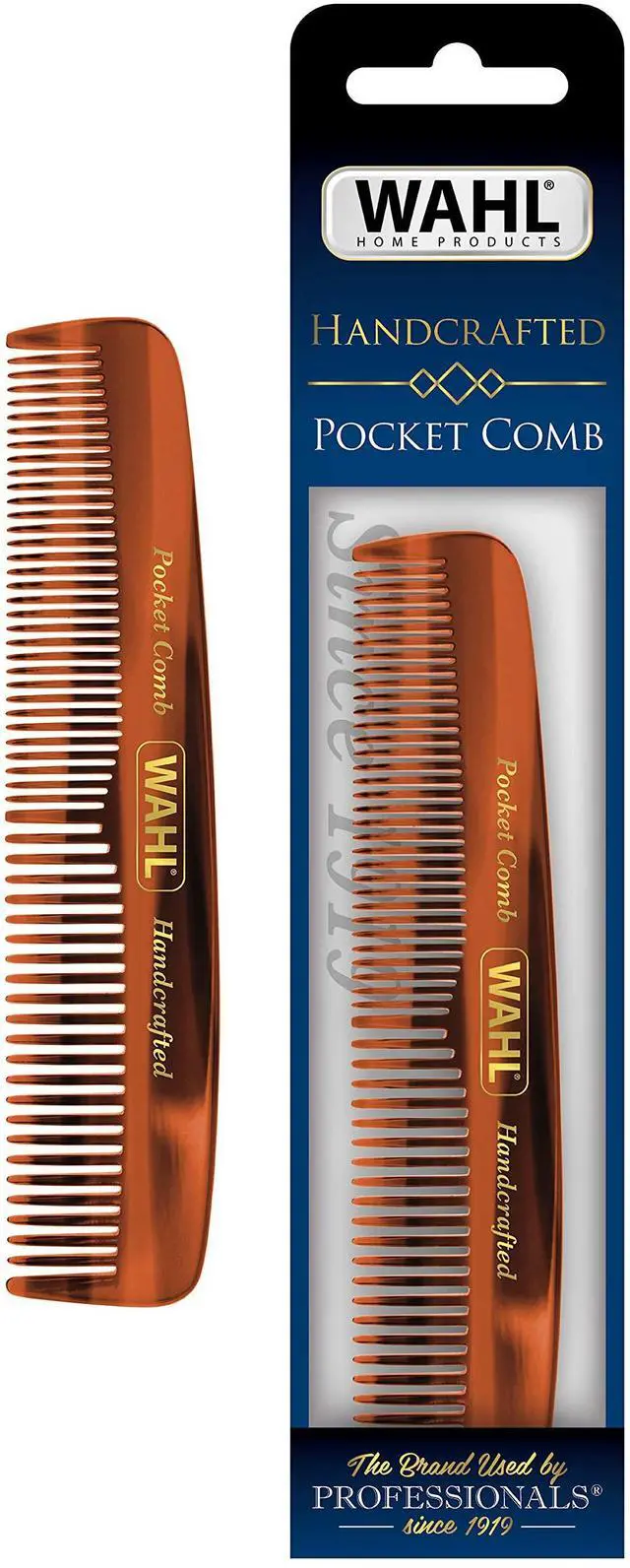 Main image of Handcrafted Beard, Mustache & Hair Pocket Comb for Men's Grooming
