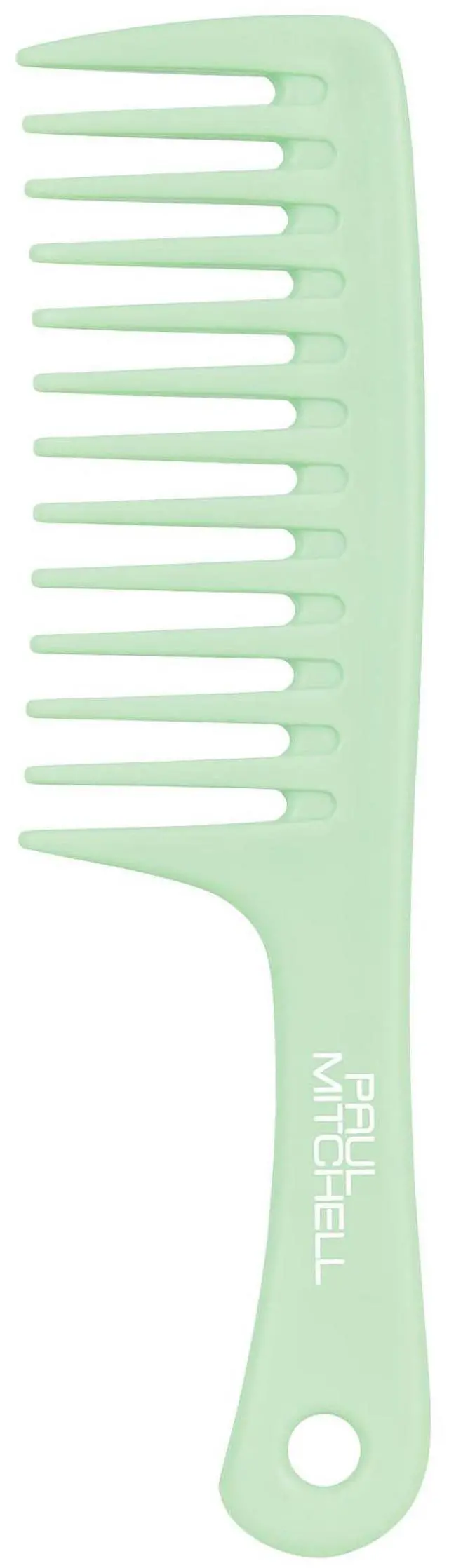 Main image of Detangler Comb, Wide Tooth Comb Detangles Wet or Dry Hair, Seafoam Green