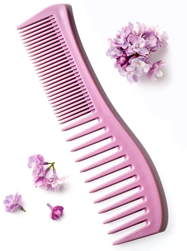 Main image of Detangling Hair Comb for Women - 2-Sided Gentle Styling Comb With Wide and Fine Teeth - Conditioning and Detangling Comb for Thin, Thick, Curly, Straight, and All Other Womens Hair Types