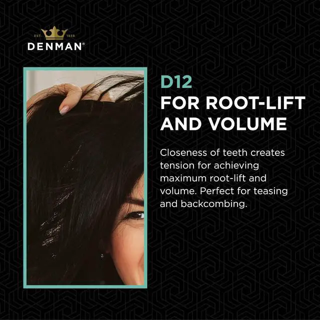 Alt view image 4 of 6 - Jack Dean by (Black) Curl Volumiser Comb for Separating, Styling, Defining, Enhancing & Boosting Curls (D12)