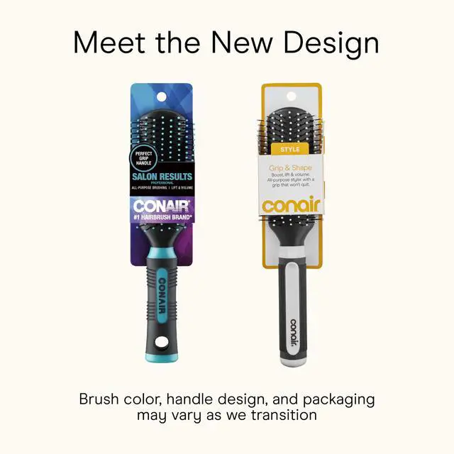 Alt view image 2 of 7 - Salon Results Detangling Hairbrush - For Men and Women, All Hair Types with Nylon Bristles