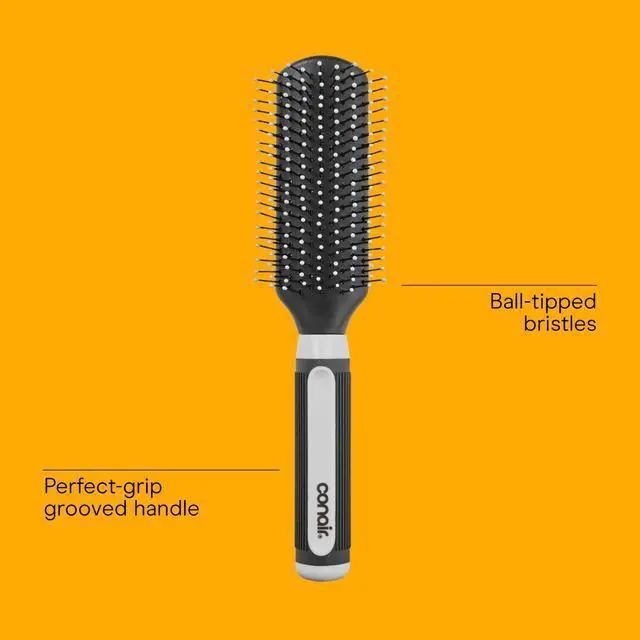 Alt view image 3 of 7 - Salon Results Detangling Hairbrush - For Men and Women, All Hair Types with Nylon Bristles