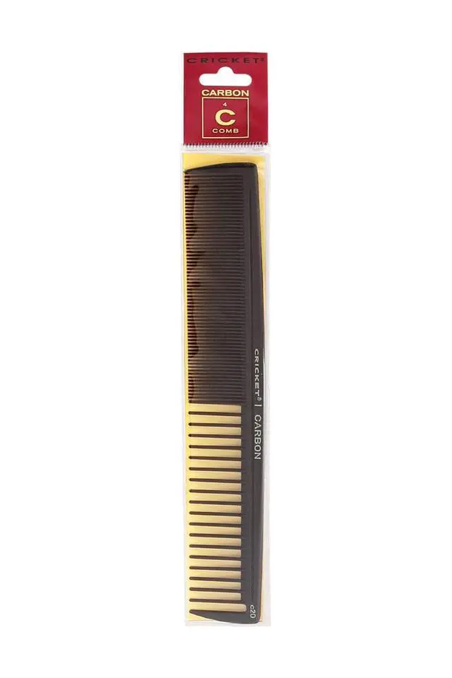 Alt view image 4 of 7 - C20 Professional Stylist All-Purpose Carbon Cutting Hair Comb - Heat-Resistant Hair Combs for Women, Men & Stylists, Ideal for Precision Cutting, Styling, Parting and All Types