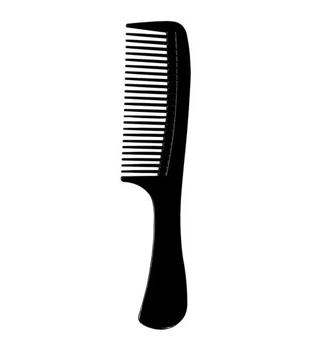 Alt view image 6 of 6 - Wide Tooth Comb 8.5 in (3 Pack) Large Detangling Paddle Comb with Round Handle for Wet or Dry Hair, Thick, Curly, Wavy & Long Hair