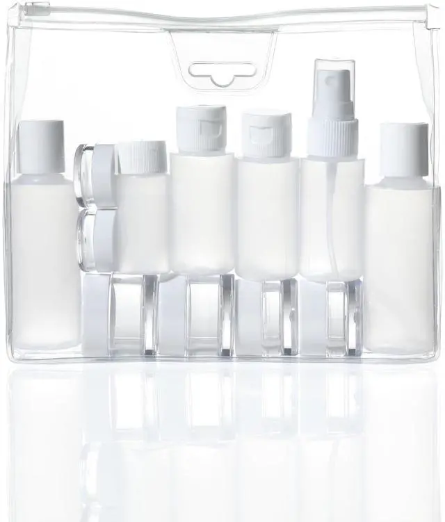 Main image of Travel Sized Toiletries, TSA Approved Travel Bottles, Travel Sized Bottles by Travel Smart, 13 Piece Set
