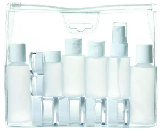 Alt view image 4 of 7 - Travel Sized Toiletries, TSA Approved Travel Bottles, Travel Sized Bottles by Travel Smart, 13 Piece Set