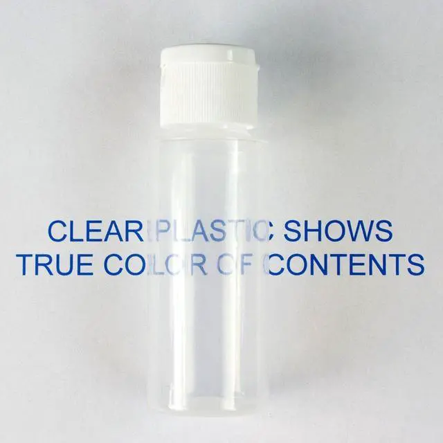 Alt view image 4 of 5 - 2oz Clear Plastic Empty Squeeze Bottles with Flip Cap - BPA-free - Set of 6 - TSA Travel Size 2 Ounce Made in the USA