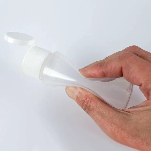 Alt view image 5 of 5 - 2oz Clear Plastic Empty Squeeze Bottles with Flip Cap - BPA-free - Set of 6 - TSA Travel Size 2 Ounce Made in the USA
