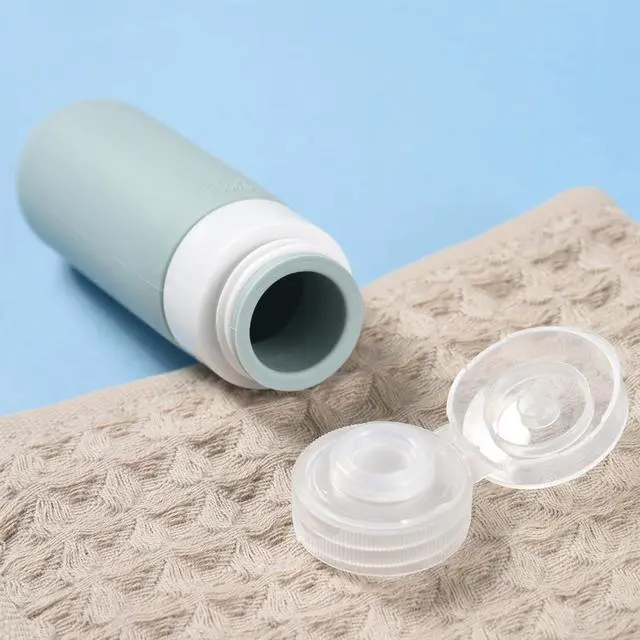 Alt view image 5 of 7 - 20 Pack Travel Bottles Set, TSA Approved Travel Size Toiletries Containers, Leak Proof Shampoo and Conditioner Bottles, Refillable Travel Essentials Toiletry Bottles (Dark Color)