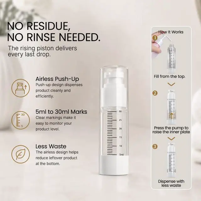 Alt view image 6 of 7 - Silicone Travel Bottle Sets for Toiletries, TSA Approved Size 7pcs